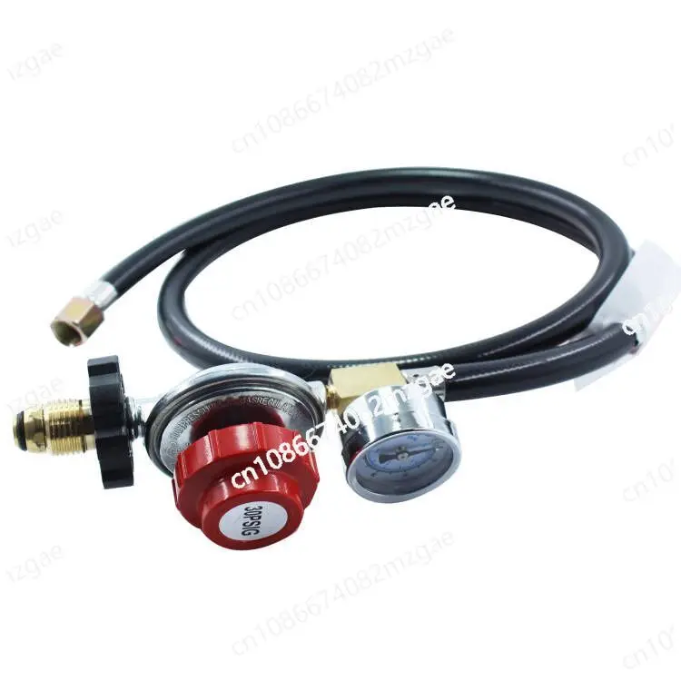 

Регулируемый редукционный клапан давления 30PSI Клапан регулирования давления POL воздухозаборник 4FT