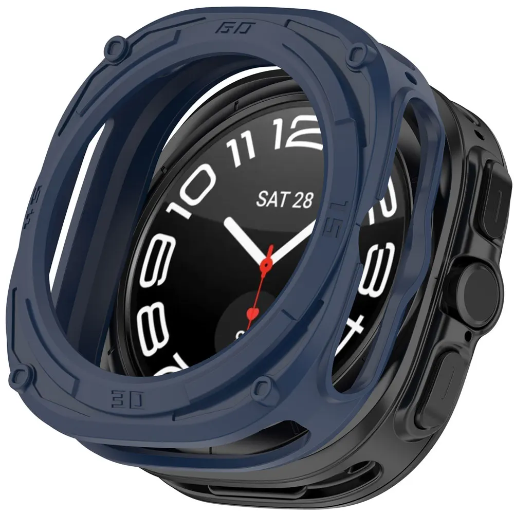 PC Watch Case For Samsung Galaxy Watch Ultra 47mm Cases Bumper All-Around Shell Protective Cover Smart Accessories