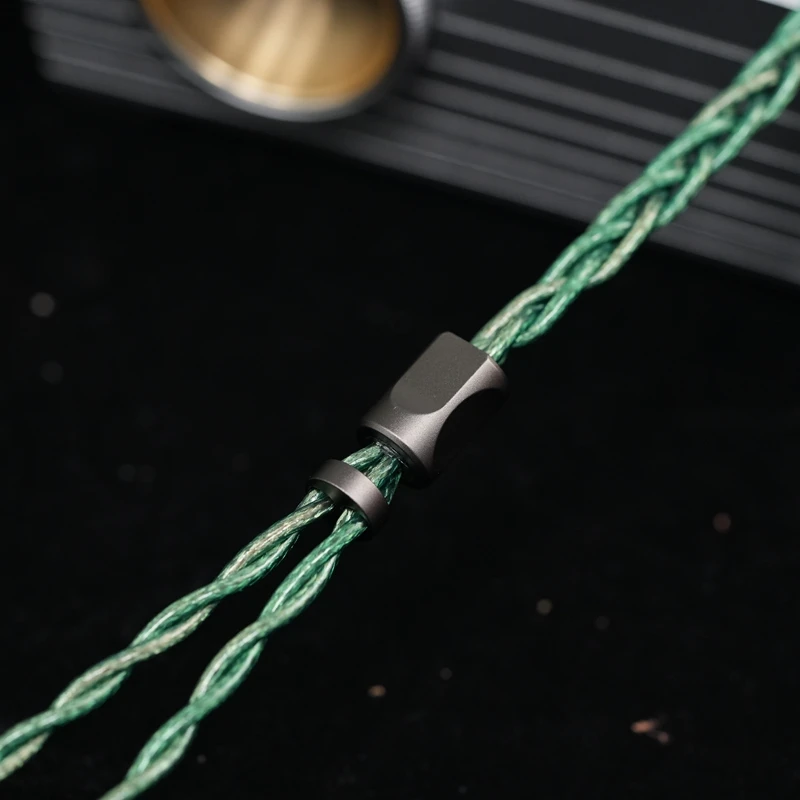 GY HiFi-212 Malachite 4-Core HIFI Upgrade IEM Cable 3.5/2.5/4.4 mm mmcx/2pin/ie900/n5005 For DB2 SALNOTES ZERO 4U.