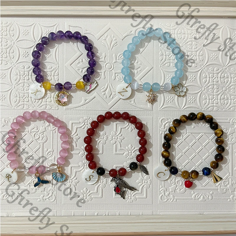 

Bracelet Anime Hand Chain Cosplay Love and Deepspace Colleagues Sylus Souvenir Brace Lace Rafayel Accessories Caleb Gift