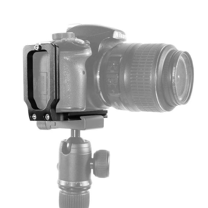 Universal Camera L-type Vertical Flip Plate SLR Camera Tripod Vertical Shooting Quick Release Plate Photography Accessories