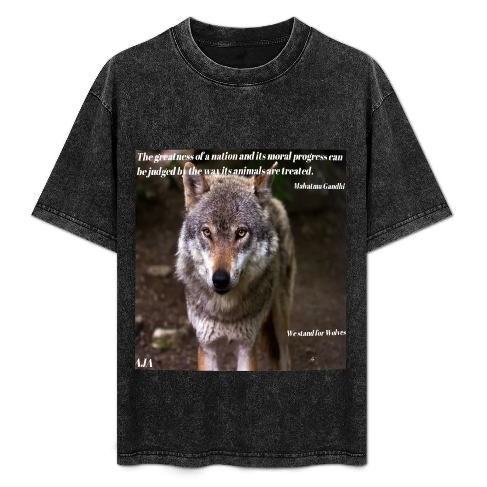

We Stand for Wolves T-Shirt Sports Basic Short Sleeve T-Shirt