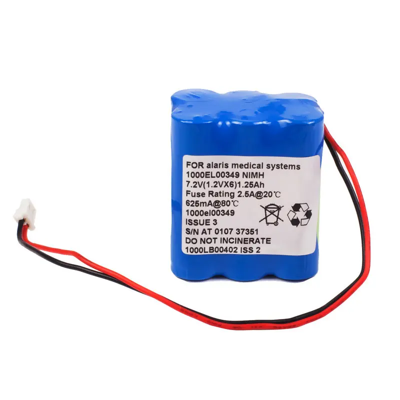 

Ba ttery 1000EL00349 for Alaris GW Volumetric Syringe Pump Ni-mh 7.2v 2000mah