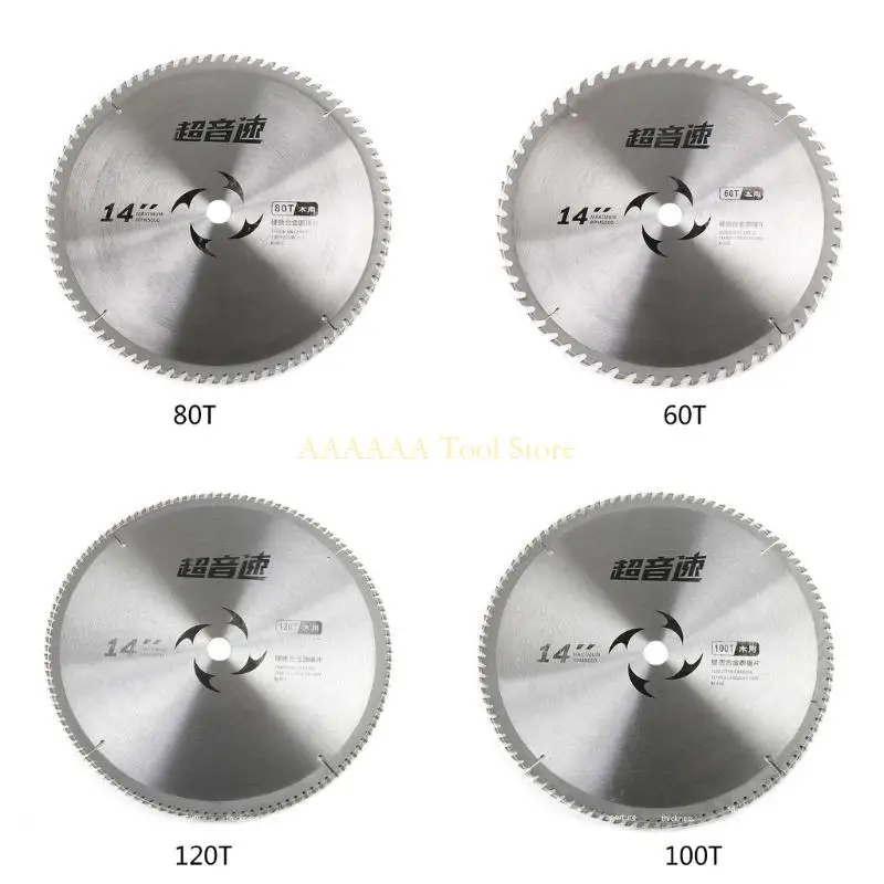 

A2BE Circular Blade Milling Blade Solid Milling Cutter Blade Cutting Blade 14inch 60/80/100/120 Teeth