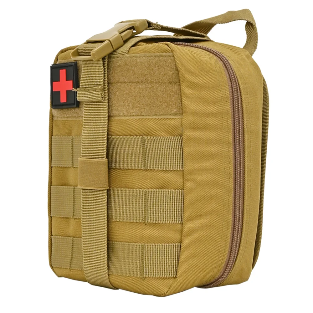 First Aid kit Pouch Portable Bag Molle Hook Loop Amphibious Medical EMT Emergency EDC Patch Survival IFAK Bag