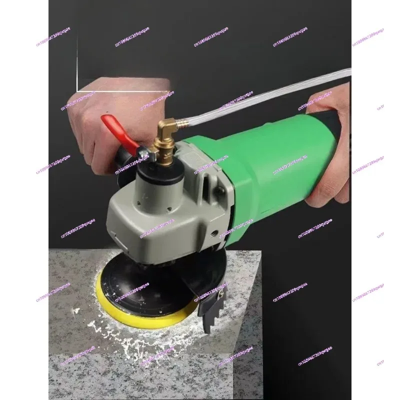 1000W Handheld Water Mill Grinder - Water Injection Polisher for Concrete, Marble & Stone Renovation