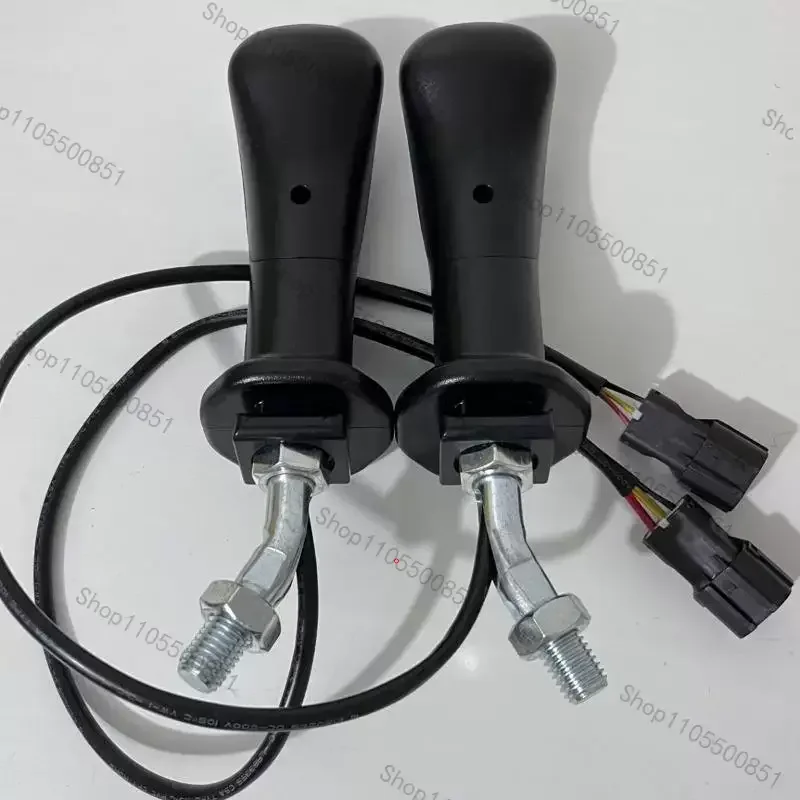Excavator wood grabber modified wood grabber three-button hydraulic and electronic control joystick