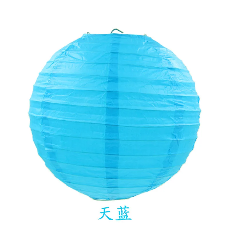 5 stücke Chinesische Papier Ball Lampion Hängen Weiß Hochzeit Dekoration Papier Laternen Lampenschirm Party Decor Liefert Baby Dusche Favor – Detail 19