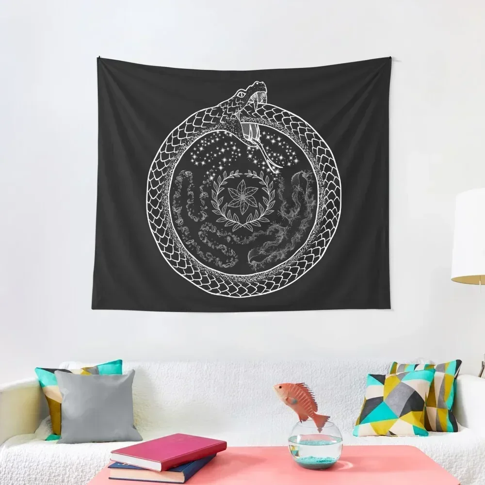 

Hekate Wheel Hecate Strophalos Ouroboros Pagan Witch Tapestry Bedroom Deco Wall Carpet Decorative Paintings Tapestry