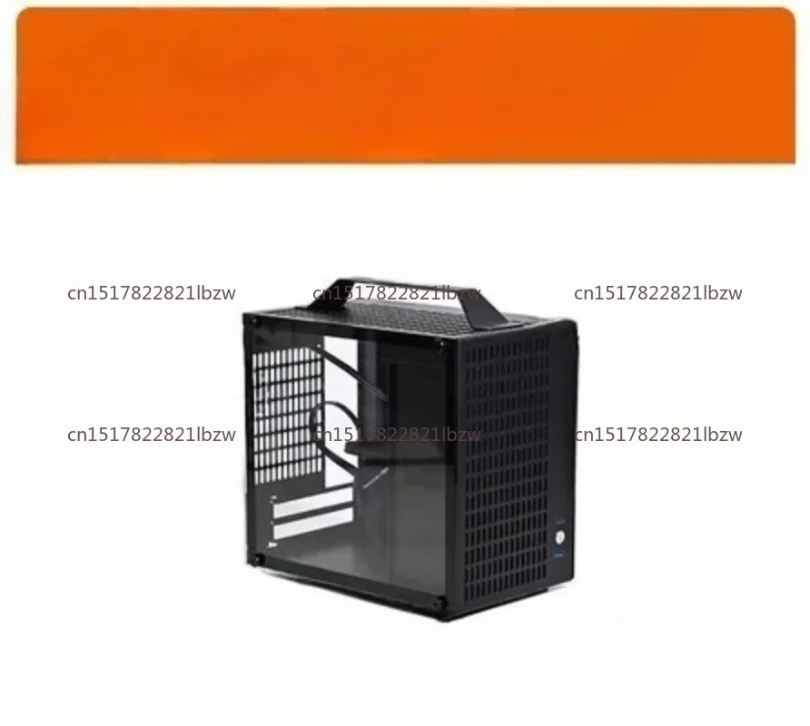 For Chassis - Portable Side Transparent All-Aluminum Mini Case with Power Supply