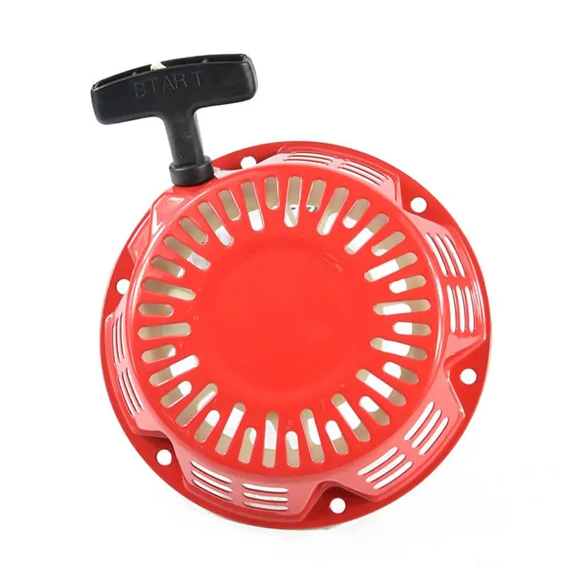 

Recoil Pull Starter Pull Start To Electric Start Conversion Starting Motor With Handle For Engine Parts Iron Pull Start