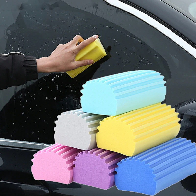 1/3/5PCS Multifunctional PVA Cleaning Sponges Clean Duster For Cleaning Blinds Glass Vents Railings Mirrors Window Damp Sponge