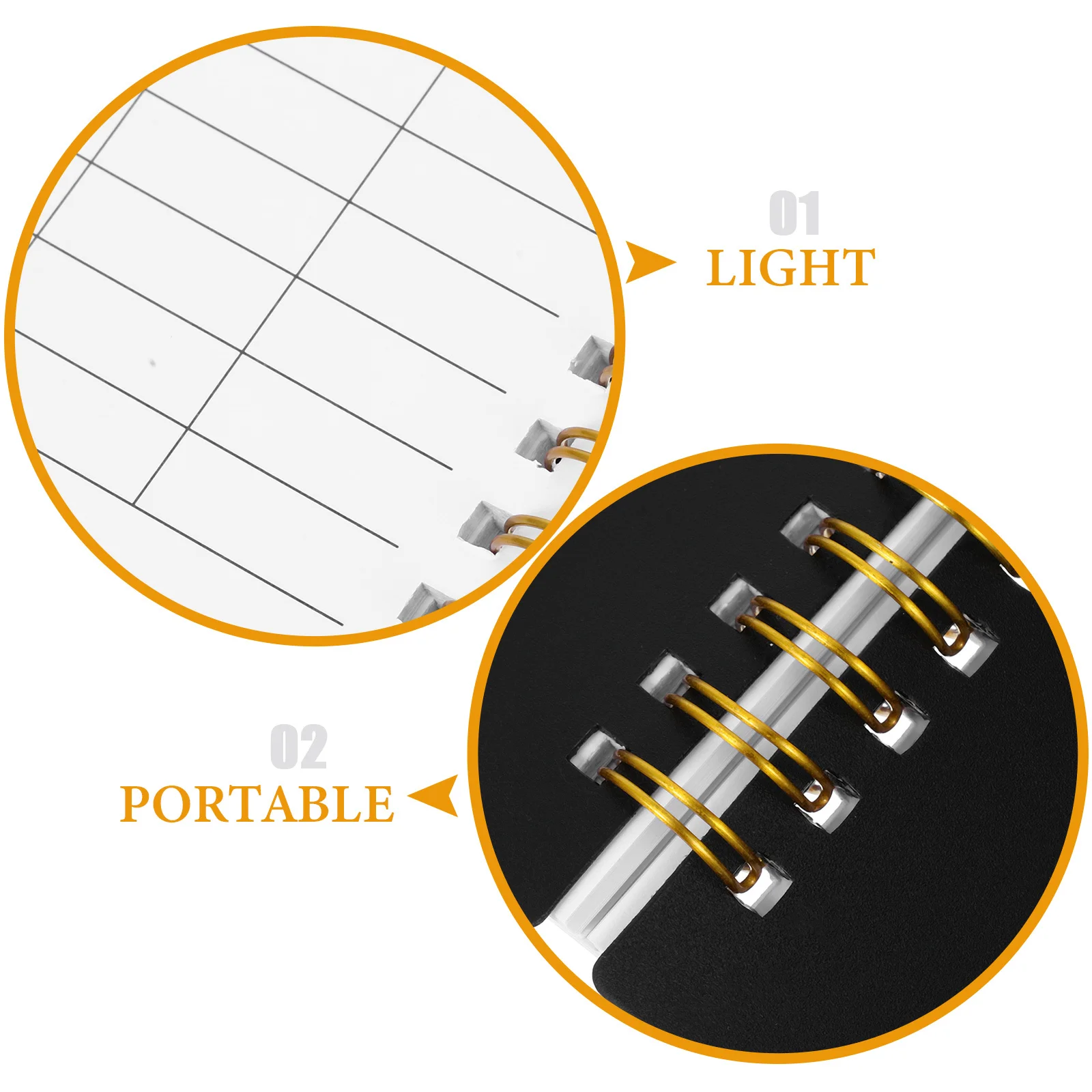 Horizontal Grid Record Book Pp Cover Blank Lined Pages For Inventory Log Stock Control Financial Analysis Expense Tracking