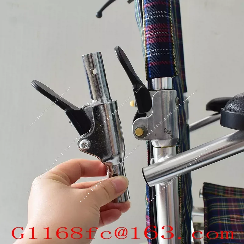 Wheelchair Accessories, Folding Switch, Aluminum Alloy Wheelchair Switch, Replacement Parts, Rust Free Electroplating