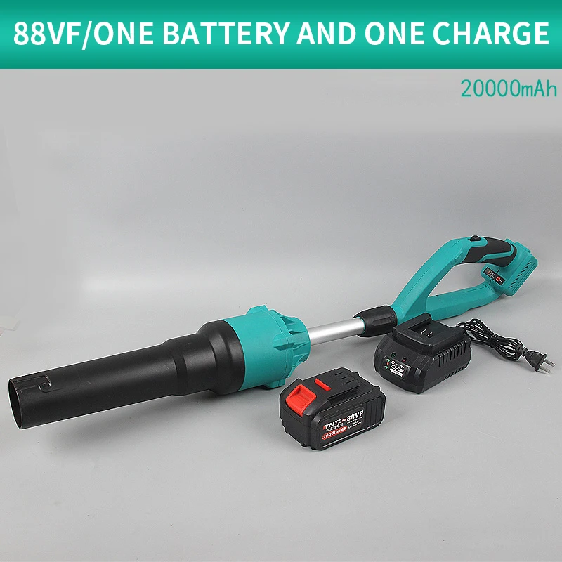 Soplador eléctrico de V-178, secador de pelo extendido con carga de alta potencia, soplador de hollín, limpiador de batería de litio de 20000mAh, pistola de soplado de polvo