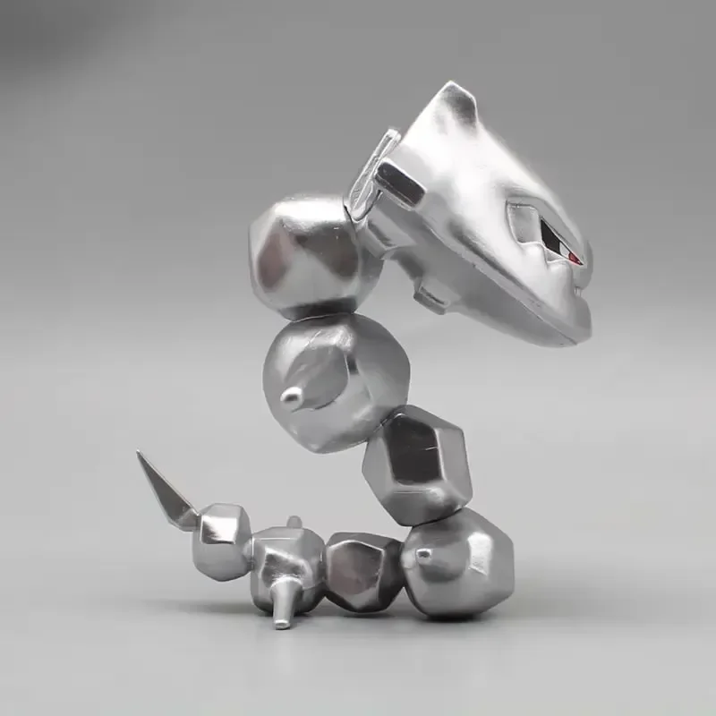 أنيمي بوكيمون ستيلكس روك الصلب الأفعى أساطير المرآب عدة بولي كلوريد الفينيل نموذج دمية جمع مكتب تمثال تزيين زخرفة لعبة طفل هدية #4