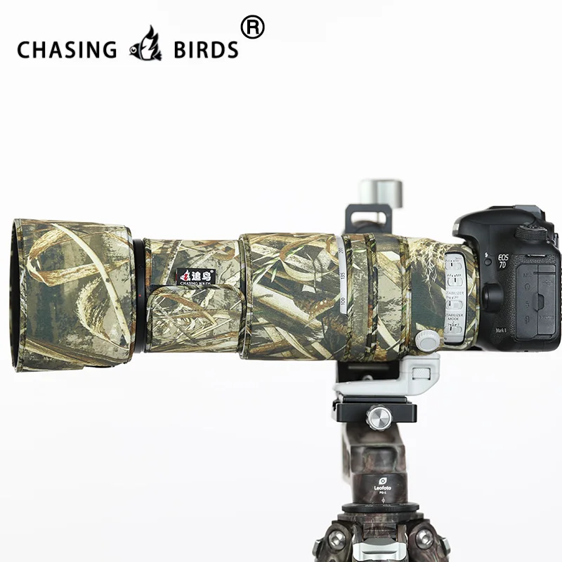 

CHASING BIRDS camouflage lens coat for CANON EF 100-400mm L IS II USM waterproof and rainproof lens coat protective cover