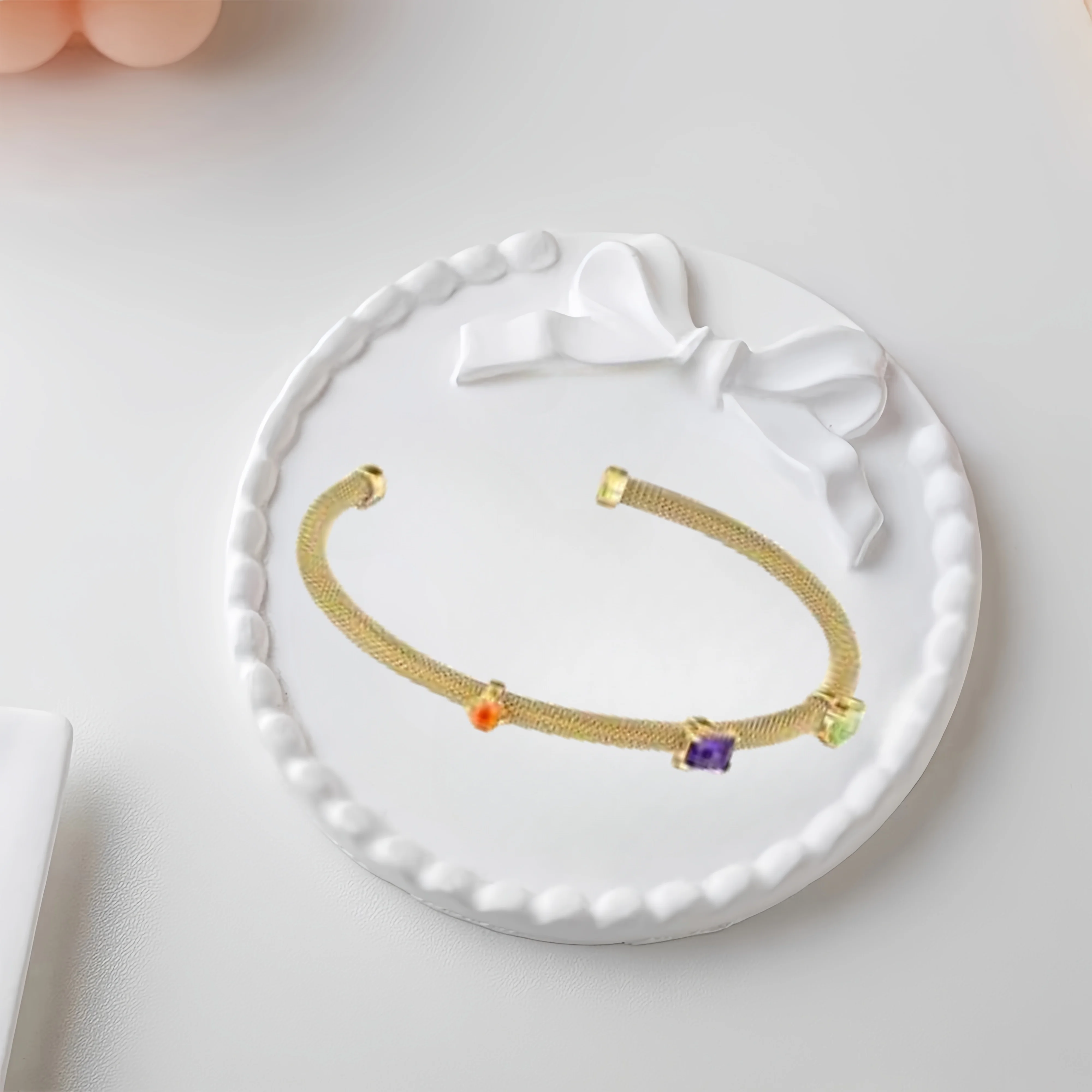 

2025 Hot Selling Brand Women's Bear Bracelet Fashionable and Simple High-end Jewelry Suitable for Gifting To Friends