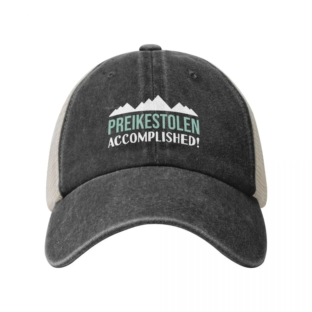 Preikestolen Accomplished Hiking In Norway The Pulpit Rock souvenir Baseball Cap summer hat Mens Tennis Women's