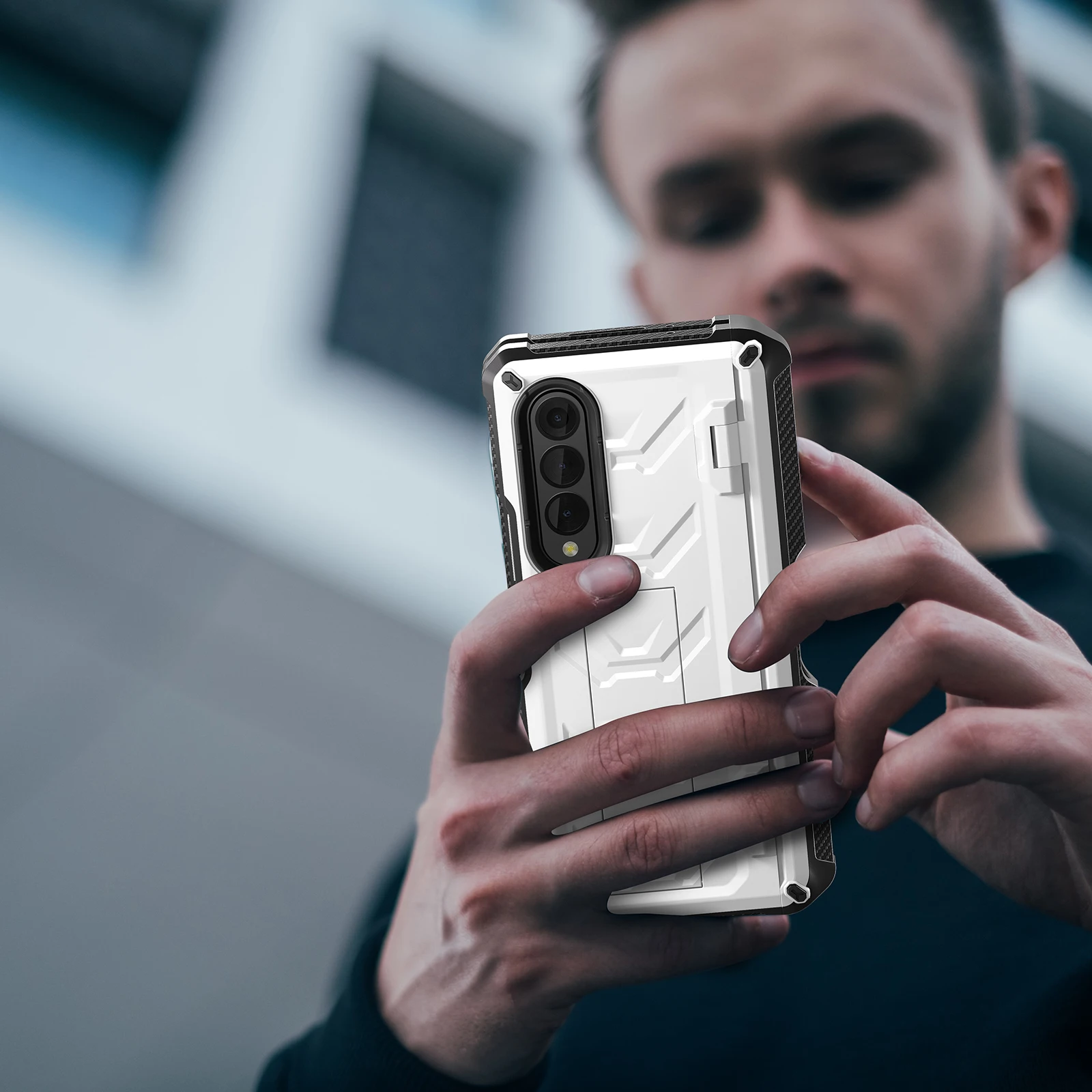 Armor Case for Samsung Galaxy Z Fold5 Fold3 7.6 inch SM-F9260 SM-F926 Hard Cases for Galaxy Z Fold4 SM-F9361 Phone Cover