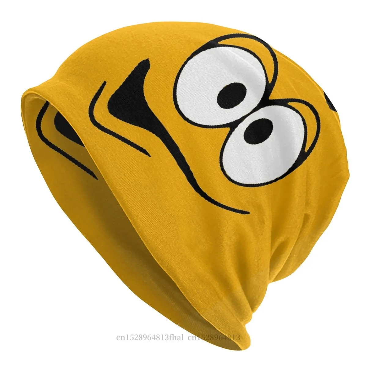 

Bonnet Hats Men Women's Skullies Beanies Hat Orange Candy Faces Winter Warm Cap Street Caps