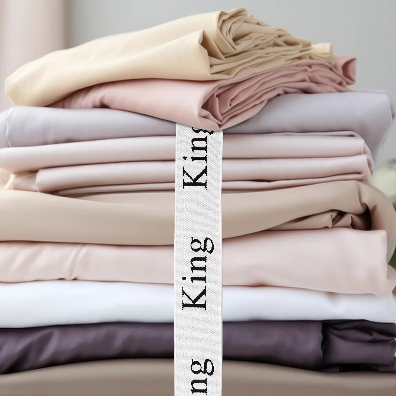 

4 Pcs Sheet Storage Elastic Storage Band Bands Elastic Adjustable King Size Polyester Closet Organization Band Tie Strap