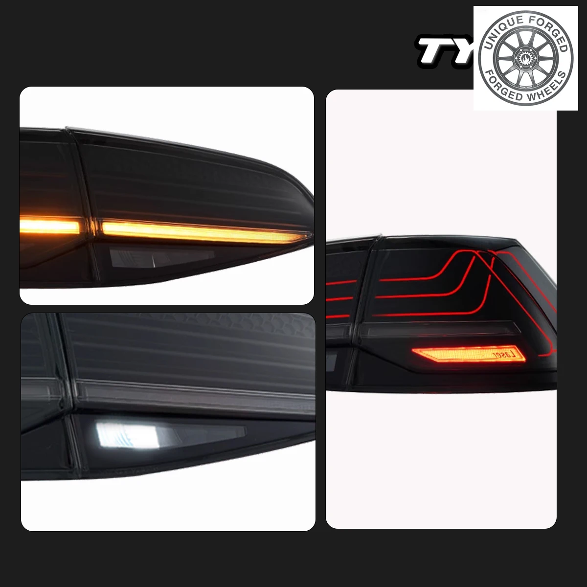 

BC Car For VW GOLF 7 7.5 Taillight 2013-2020 Upgrade Modified to New DRL Dynamic Turn Signal LED Taillight Auto Accsori