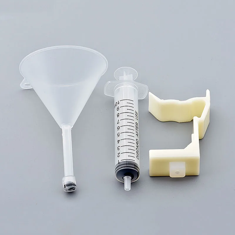 1set Refilling Kits Printhead Cleaning Kit Tool For HP 84 85 10 82 11 12 13 Printhead Cleaner Units Kit Print Head Nozzle
