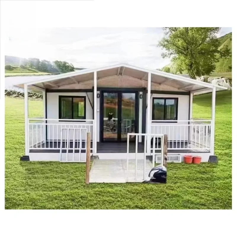 Tourist Attraction Foldable Expandable House Scenic Area Custom Appearance Wind And Rain Resistant Prefab Homestay Cabin Leisure