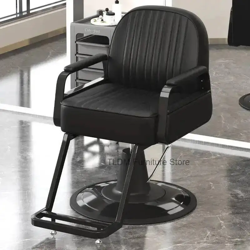 Chairs Barber Working Luxury Modern Styling Hair Manicure Chairs Reclining Pedicure Cadeira Barber Giratoria Salon Furniture