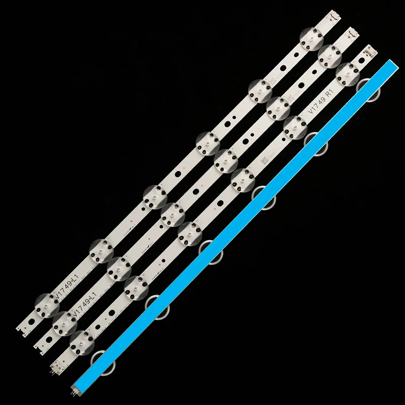 LED strip For LG 49 V17 49UJ670V 49UV340C 49UJ6565 ART3 2862 2863 6916L-2862A 6916L-2863A V1749R1 V1749L1