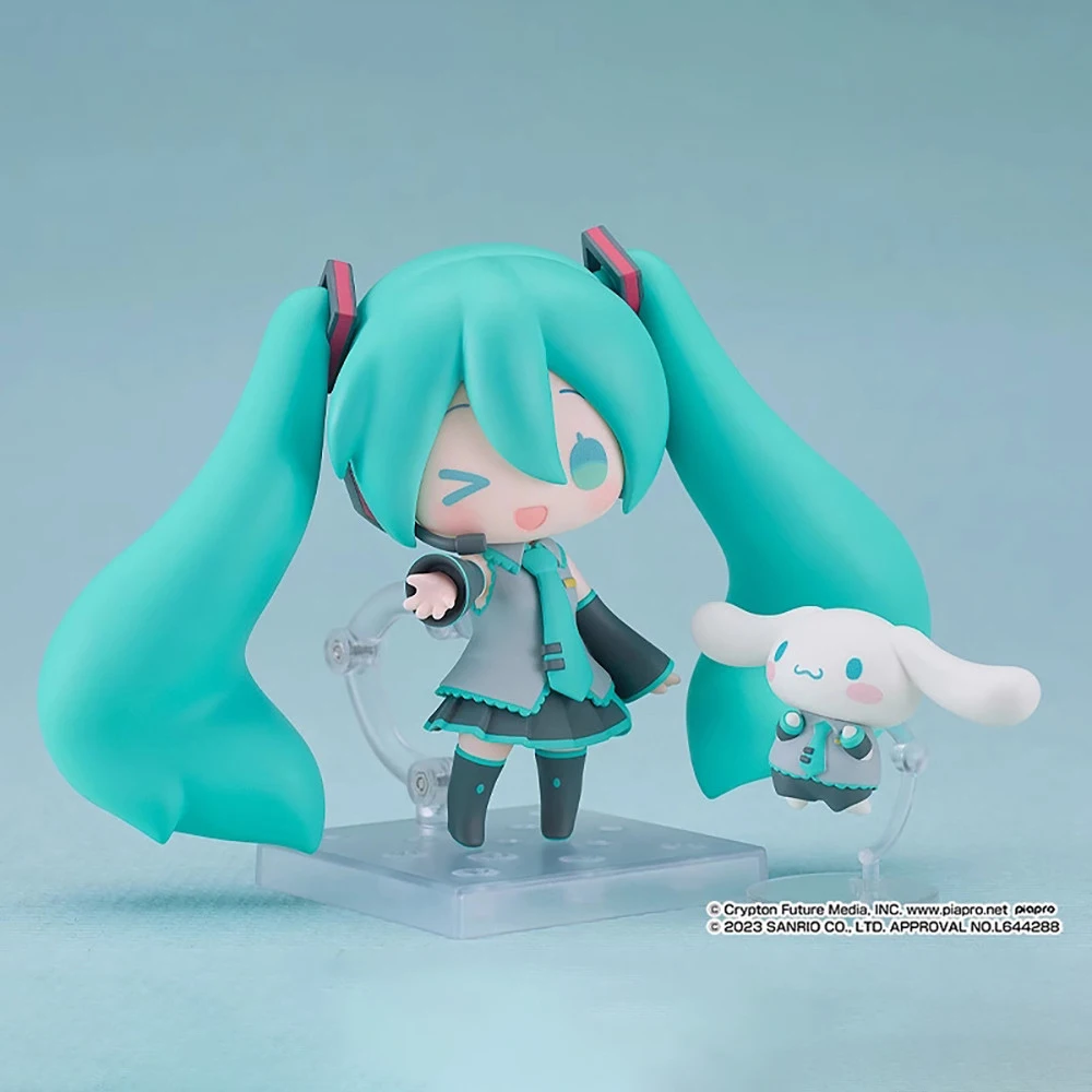 [Op Voorraad] Originele Good Smile Company Nendoroid 2306 Hatsune Miku en Cinnamoroll 10 Cm Action Figure Model Speelgoed