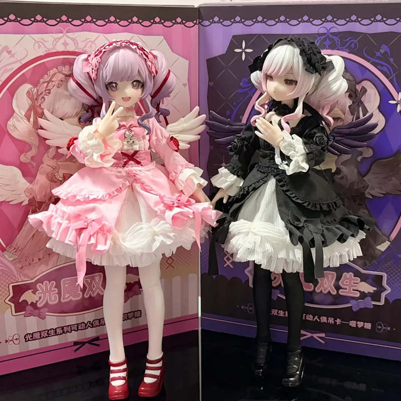 

Neo Eden Toys Light Nightmare Twin Series Dream Eating Candy Dream Weaving Candy Articulated Doll Hang Tag Mjd Collectible Doll