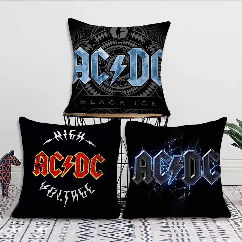 

Band A-ACDC Decoration Room Home Sofa living Office Car Nordic Simplicity Pillow Cover