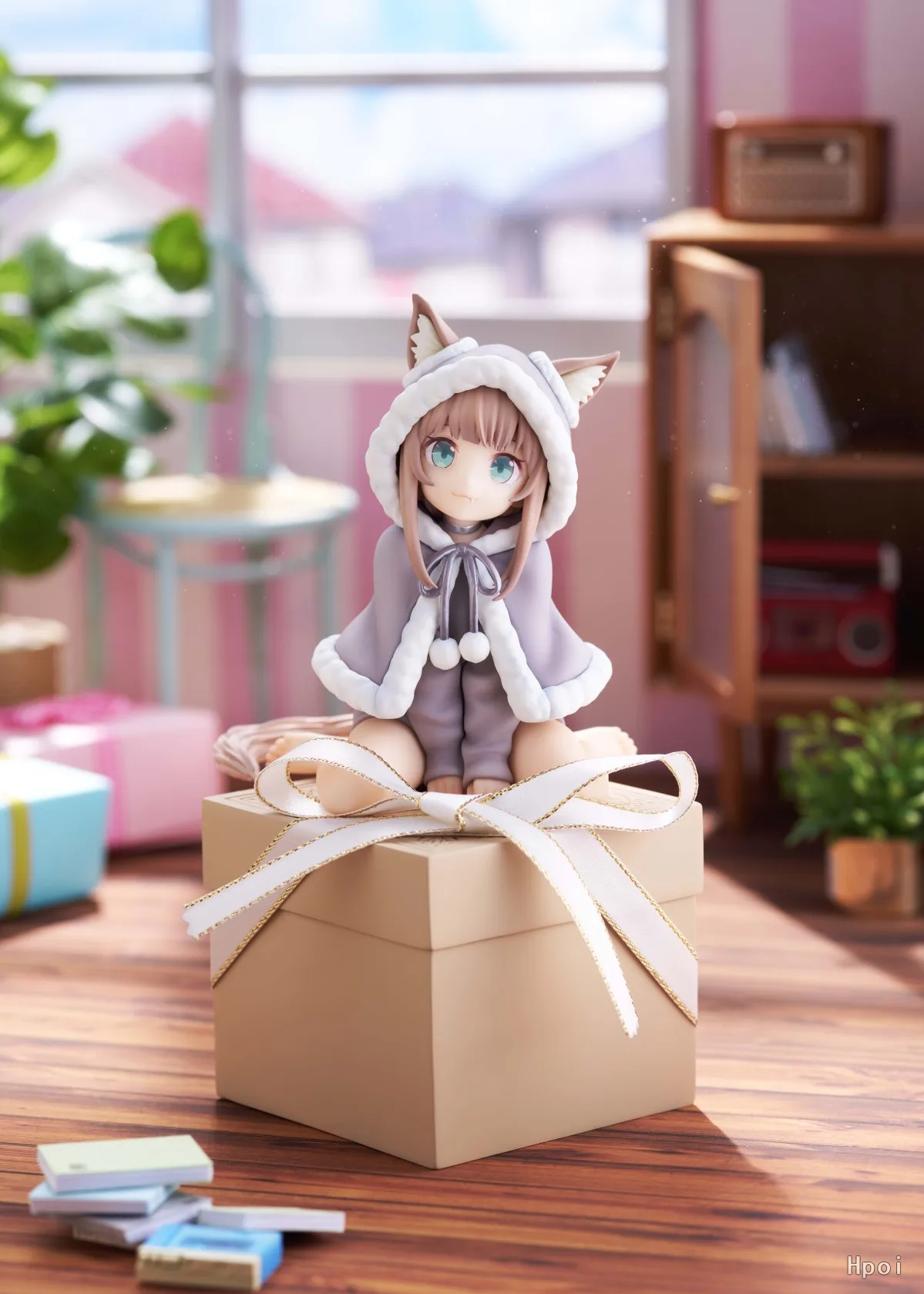 10CM Anime Uchi geen Neko ga Onnanoko de Kawaii Kinako Figuur Okigae Collection Palette Kerstcadeau Model Speelgoed Gift pop