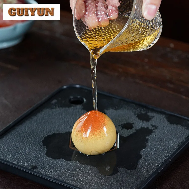 ييشينغ الطين الأرجواني تقليد الخوخ