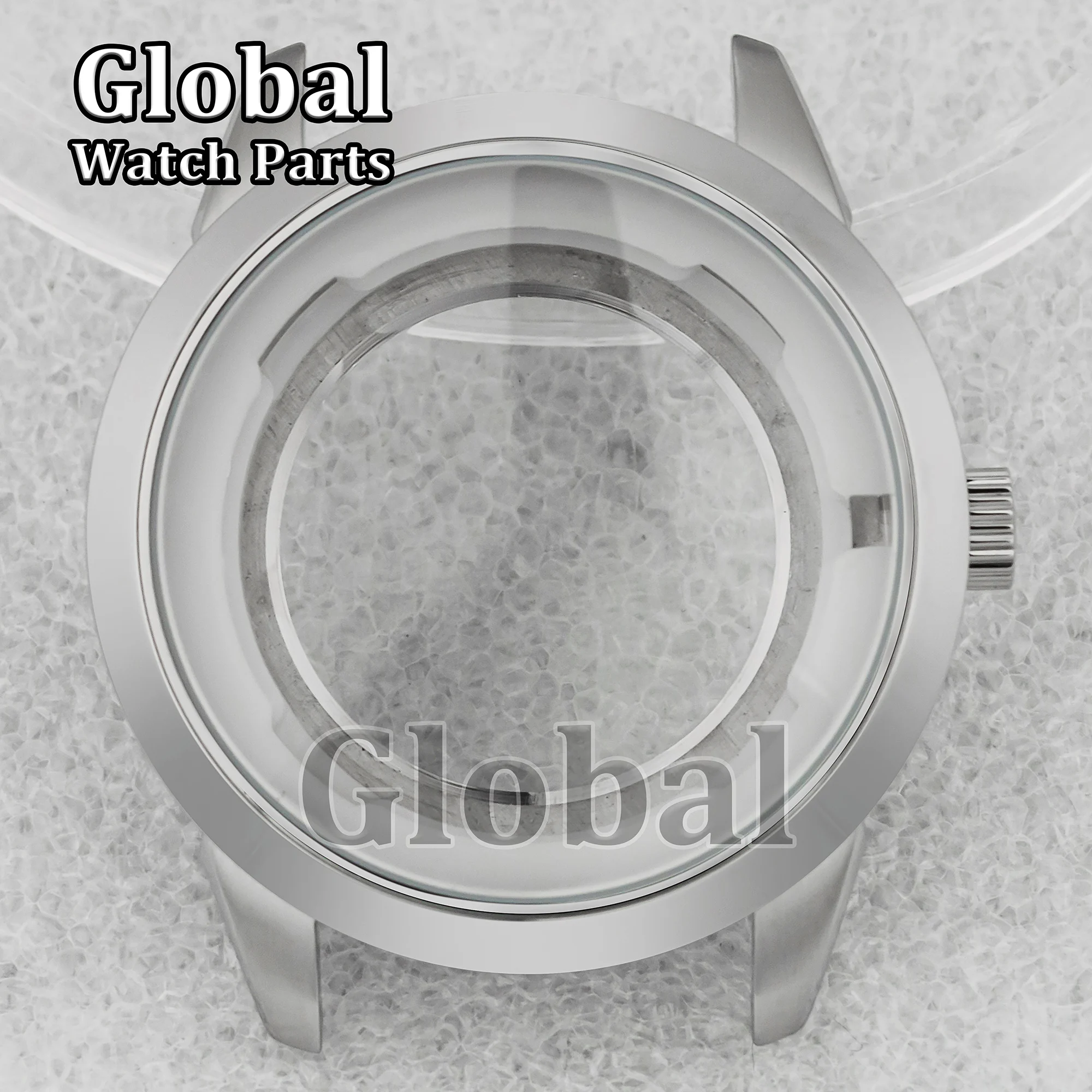 High Quality NH35 Watch Case for Mark XX Stainless Steel 5ATM Waterproof Glass Bottom Fit NH36 Movement Repair Watch Parts