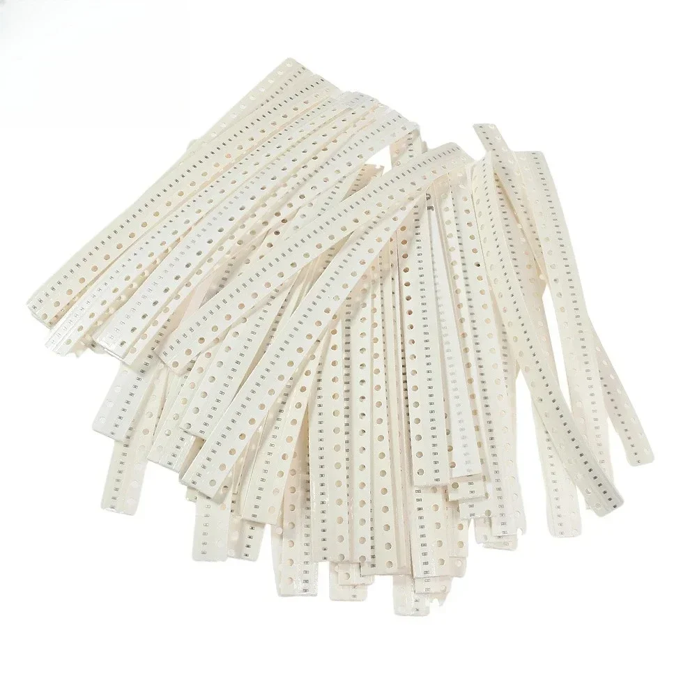 

2500PCS SMD Capacitor Assortment Kit 0402/0603/0805 50 Values 1pF-10μF Chip Capacitance Set for PCB Repair Electronics Projects