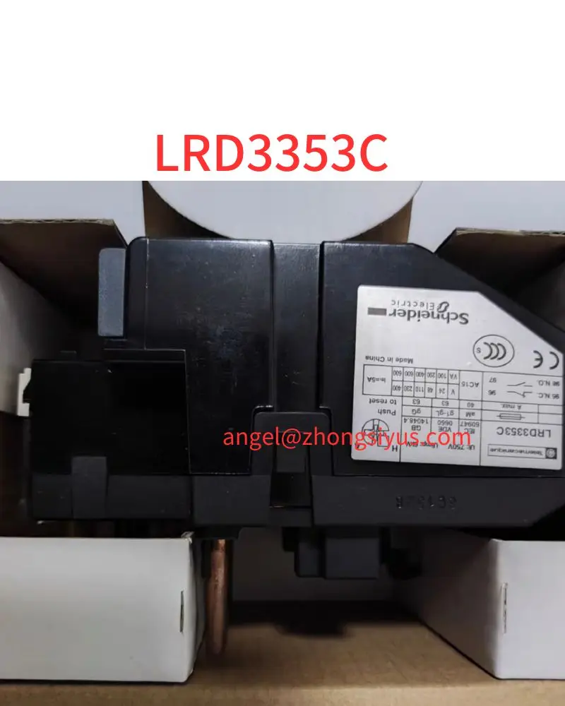 

New thermal overload relay LRD3353C