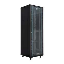 Data Cabinet Floor-standing Server Rack 19inch Network Rack Cabinet Carton Stock Tempered Glass Door/mesh Door 42U 600*600*2000