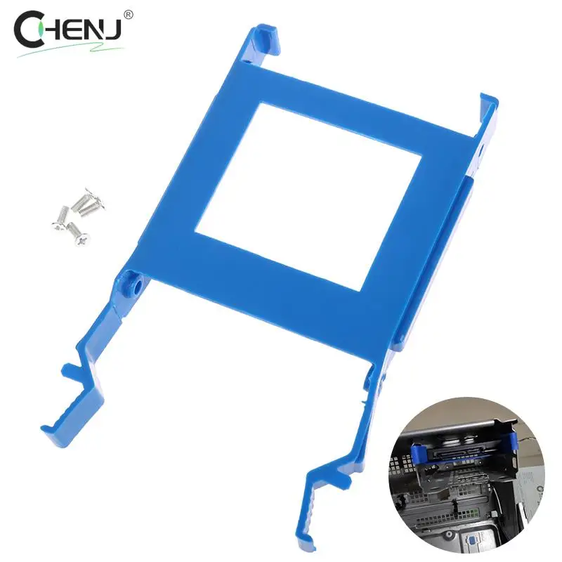 1Set 2.5 Inch SSD Hard Drive Disk Rack Bracket HDD Tray Caddy W/Screw For Dell Optiplex 3070 5070 7070 MT Repair Part