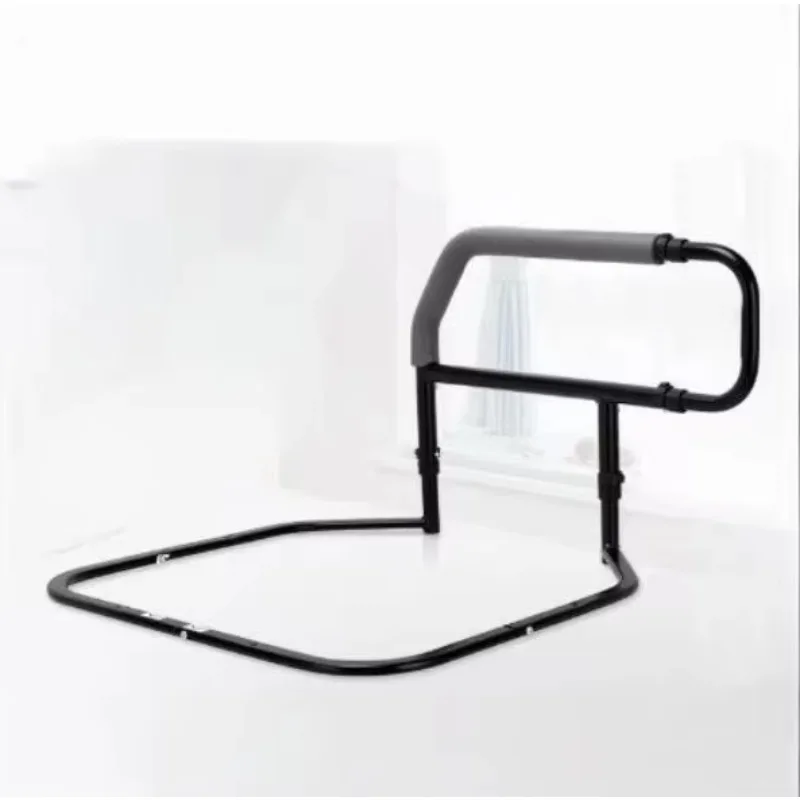 Bed Rails for Elderly Adults Safety,Adjustable Heights Bed Cane,Stable Bed Assist Rails with LED Motion Light and Storage Pocket