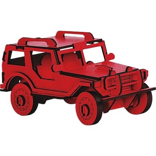 

Pershang Jeep 64 Piece Wooden 3D Puzzle