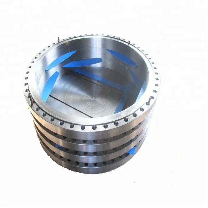 Gb Standard Dn550 Pn10 Pn16 لوحة شفة فولاذية Dn600 Pn10 شفة