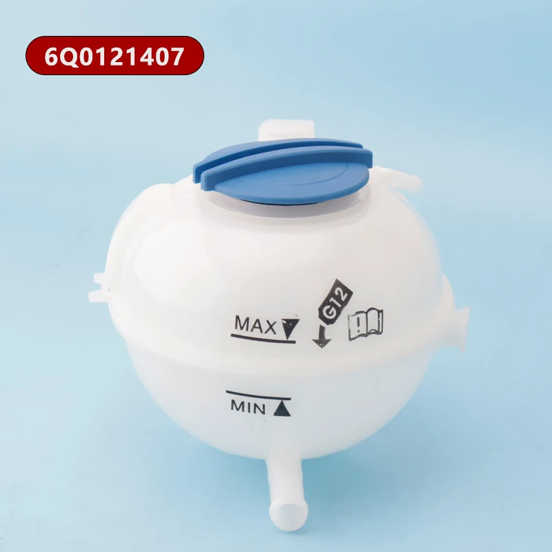 

Car Radiator Coolant Overflow Reservoir Expansion Recovery Tank 6Q0121407 for Audi A1 Seat Ibiza Skoda Fabia VW Polo Accessories