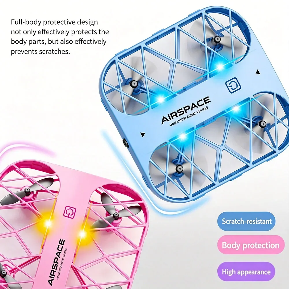 JJRC H142 2026 RC HD Aerial Mini Quadcopter Drone with Dual Camera Rolling Stunt Toy DIY Assembled Christmas Gift for Kids Boys