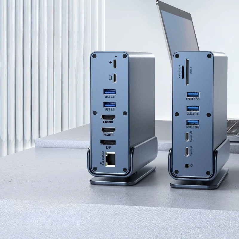 

Desktop docking station usb4 expander typec laptop dual hdmi desktop multi-function for apple m