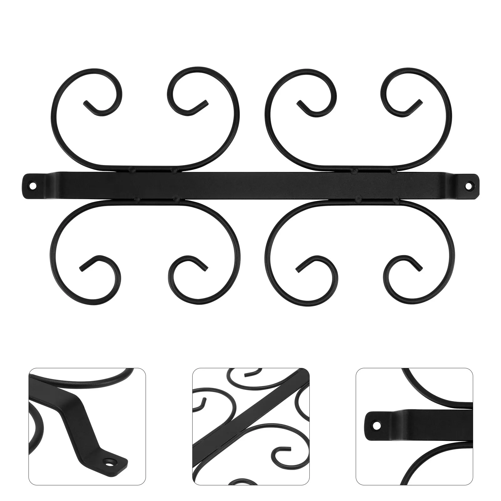1Pcs Hanging Iron Wine Glass Rack Creative Goblet Holder Kitchen Bar Organizer Space Saver Wine Glass Rack Goblet Organizer