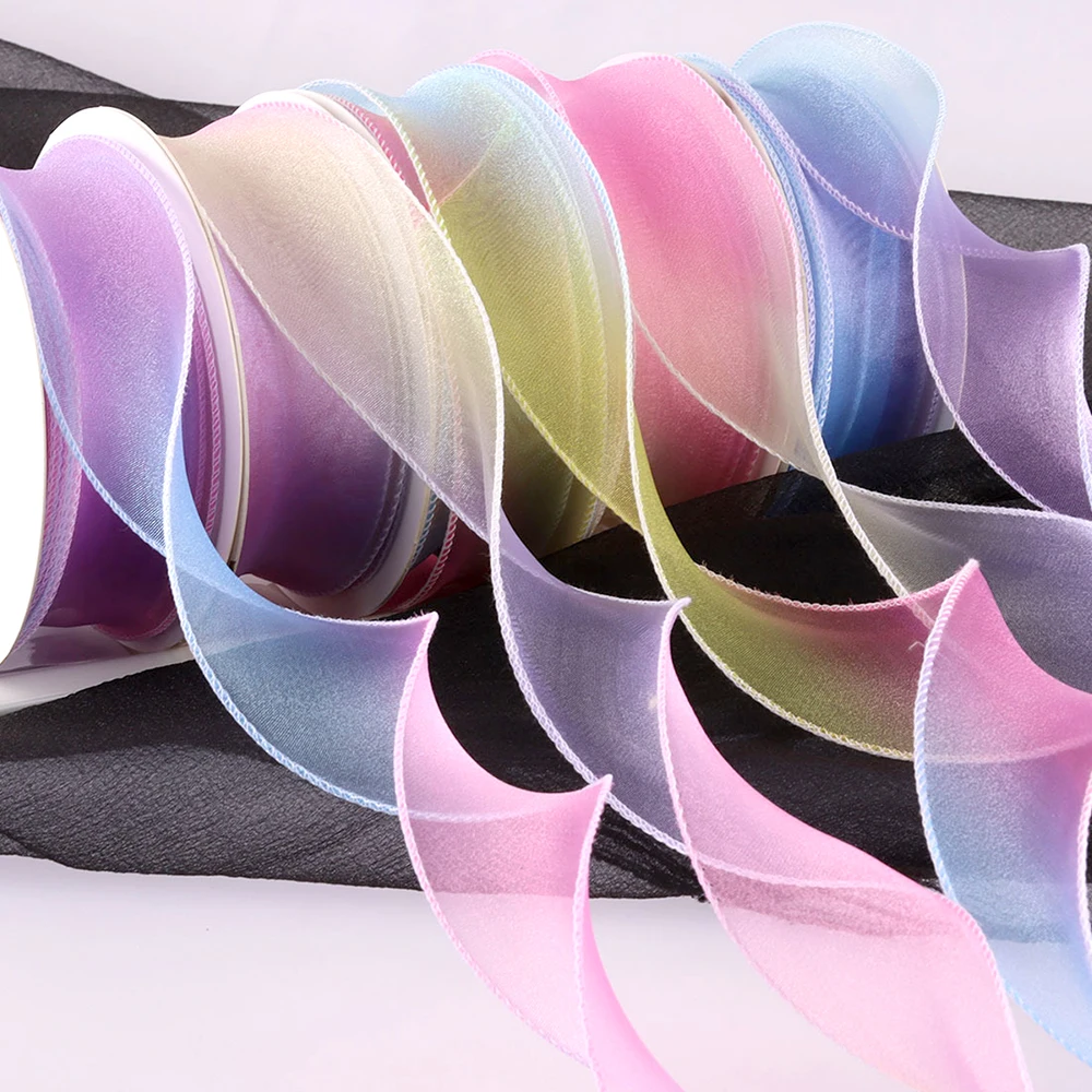 7M/Roll Voile Ribbo…