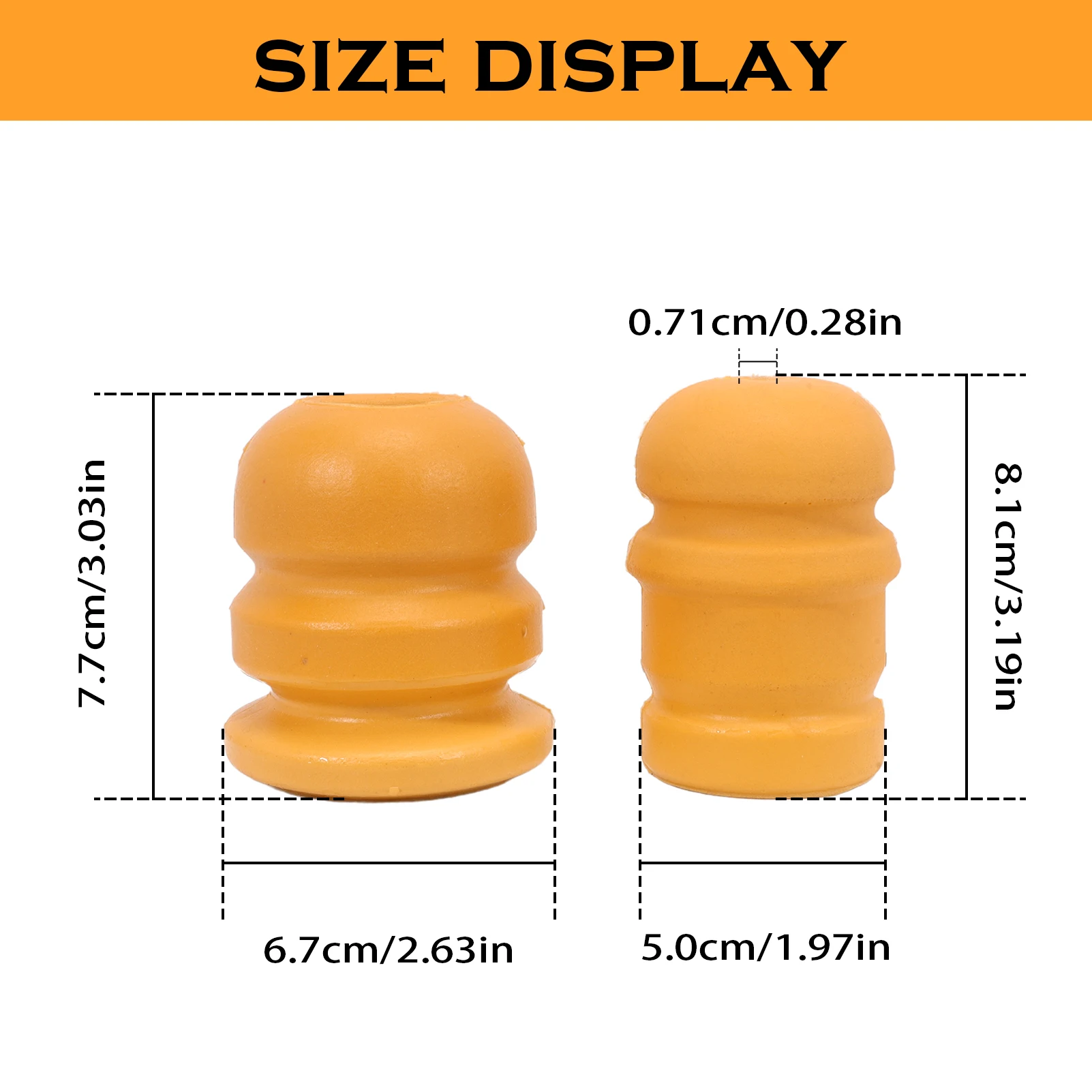 4 قطعة عثرة أمامية وخلفية توقف تعليق جونس مصدات ذراع التحكم تحل محل رانجلر JK 2007-2018 52060428AB 52060423AB